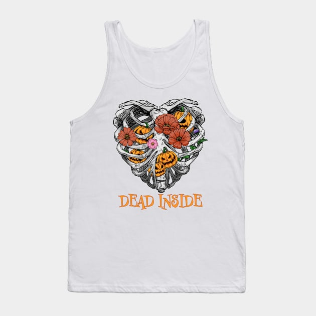 Dead Inside Tank Top by EliseOB